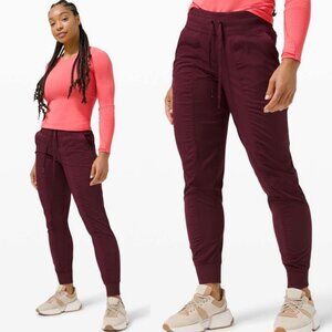 Lululemon 2021 Dance Studio Jogger Pants Size 2‎ Burgundy Yoga Track Pant Purple